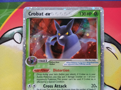 Crobat EX 96/107 Holo Rare EX Deoxys Pokemon Card - Swirl - Image 3