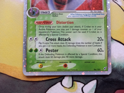 Crobat EX 96/107 Holo Rare EX Deoxys Pokemon Card - Swirl - Image 4