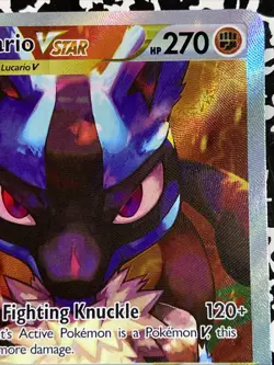 Lucario VSTAR #SWSH291 SWSH: Sword & Shield Promo Cards Promo - Image 3