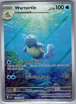 Wartortle 171/165 SV: Scarlet & Violet 151 - Pokemon Card - NM - Image 1