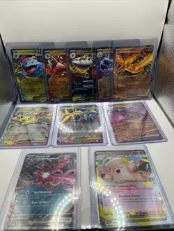 Pokemon TCG EX Lot Of 20 Cards (double Sleeved In Single Top Loader) - Image 1