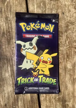 SEALED 18 Pack Bundle Pokemon Trading Cards “Trick Or Trade” Lot - Image 2