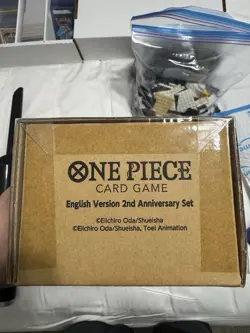 One Piece Card Game English Version 2nd Anniversary Set NEW FACTORY SEALED - Image 1