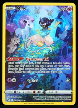 Mew #GG10/GG70 Crown Zenith NM Pokemon Card - Image 1