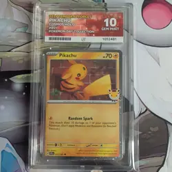 Pikachu 051/162 30th Anniversary Stamped 2026 Pokemon Day Promo ACE 10 - Image 1