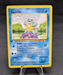 Squirtle 63/102 | Pokemon TCG | Base Set 1st Edition | ITALIAN | MP - Image 1