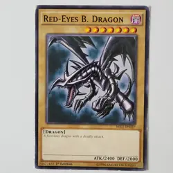Red-Eyes B. Dragon - MIL1-EN027 - HP/DMG - Common - 1st ed - Yugioh - Image 1