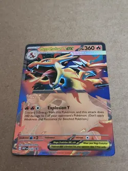 Mega Charizard Y EX MEP 030 Mega Evolution Promo Pokemon NM B - Image 1