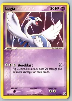 Pokemon: Lugia Rare Unseen Forces 29/115 LP+ - Image 1