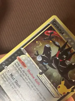 Pokemon Greninja Gold Star SWSH144 25th Anniversary Celebrations Promo W/ SWIRL - Image 2