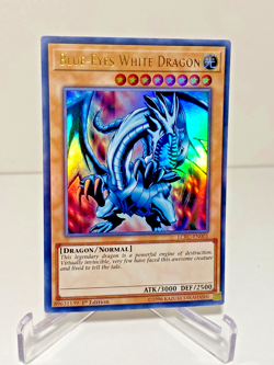 YuGiOh / Blue Eyes White Dragon / LCKC-EN001 / Ultra Rare / 1st Ed - Image 1