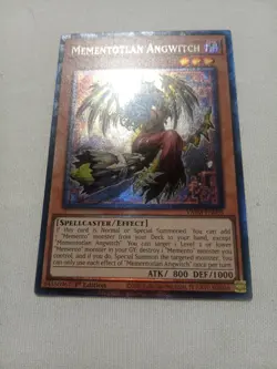 Yugioh Mementotlan Angwitch 1st Edition Collector Rare (CR) VASM-EN005 - Image 1