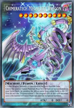 BLGG-EN138 Chimeratech Megafleet Dragon Extended Art Ultra Rare YuGiOh Preorder - Image 1