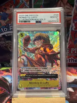 Monkey D. Luffy OP07-109 One Piece Illustration Box Vol 3 - Image 1
