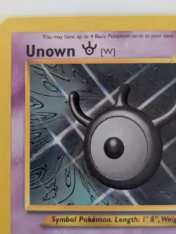 Minor Flaws Unown W 29/105 Neo Destiny WOTC Non-Holo Rare 2002 Pokemon Game Card - Image 2