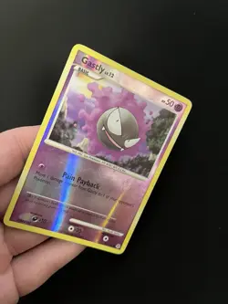 Gastly 82/130 PL Pokemon Cards Diamond and Pearl Reverse Holo Rare - Image 2