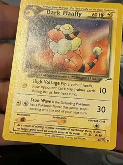Dark Flaaffy - 34/105 - Neo Destiny- Pokemon Card - LP - Image 2