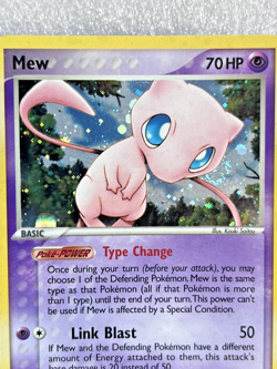 Mew 10/92 EX Legend Maker Holo Rare NM Pokemon TCG Card 2006 Psychic - Image 2