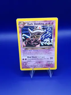 Pokemon TCG Neo Destiny Dark Slowking 20/105 Holo Rare Unlimited English 2000 - Image 1