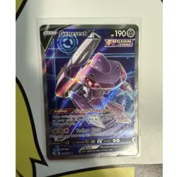 Pokemon Genesect V Full Art Ultra Rare Holo 254/264 Fusion Strike 190 HP Basic - Image 1