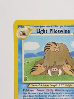 Light Piloswine 26/105 Neo Destiny - Rare - Vintage WoTC Pokemon 2000 LP - Image 4