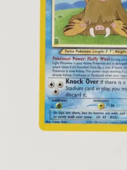 Light Piloswine 26/105 Neo Destiny - Rare - Vintage WoTC Pokemon 2000 LP - Image 5