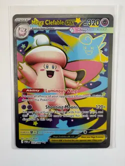 MEGA CLEFABLE EX 103/088 PERFECT ORDER ULTRA RARE POKEMON NM/M AKY CG WORKS - Image 1