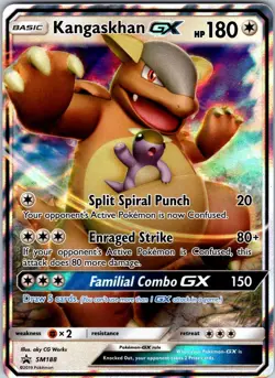 Kangaskhan GX - SM188 SM Promos Pokemon NM Holo - Image 1