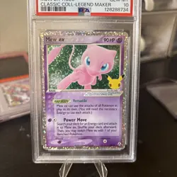2021 Pokemon Celebrations Classic Collection Mew ex Holo 88/92 PSA 10 - Image 2