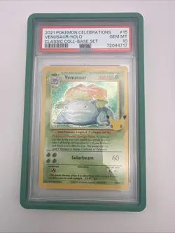 Pokemon PSA 10 Celebrations 25th Venusaur, Charizard, and Blastoise set - Image 2