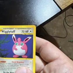Pokemon TCG Wigglytuff 34/144 EX Sandstorm Rare Regular 70 HP Stage 1 Eng 2003 - Image 3