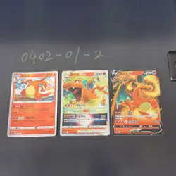 Pokemon TCG Chinese Charizard, Charizard V, Charizard VSTAR NM - Image 1