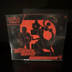 2025 English Pokemon TCG Destined Rivals ETB Elite Trainer Box - Sealed - Image 1