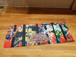 Yu-Gi-Oh! Hero Strike Elite Official Konami Rubber Playmat - Image 1