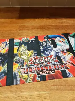 Yu-Gi-Oh! Hero Strike Elite Official Konami Rubber Playmat - Image 3