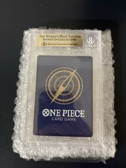One Piece Monkey D. Luffy Carrying on His Will SEC Foil Red Manga Art BGS 9.5 - Image 2