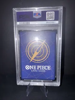 One Piece CCG Sanji OP06-119 SEC Wings of The Captain Foil PSA 10 Japanese - Image 2