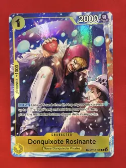 Donquixote Rosinante R Treasure Rare TR OP12-108 The Azure Sea's Seven One Piece - Image 1