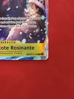Donquixote Rosinante R Treasure Rare TR OP12-108 The Azure Sea's Seven One Piece - Image 2