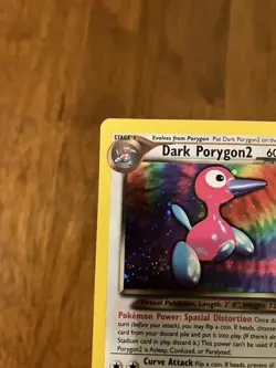Dark Porygon2 Holo Rare 8/105 Neo Destiny English Pokemon TCG Card - Image 3