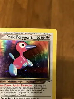Dark Porygon2 Holo Rare 8/105 Neo Destiny English Pokemon TCG Card - Image 4