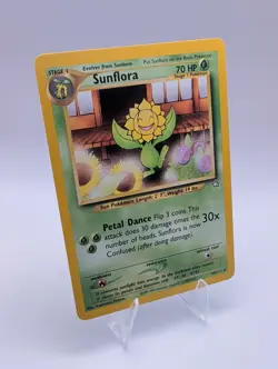 Sunflora - 50/111 Regular Uncommon English Neo Genesis Pokemon Card NM - Image 1