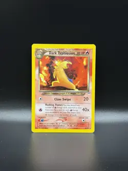 Dark Typhlosion - 10/105 - Pokemon Neo Destiny Unlimited Holo Rare Card WOTC LP - Image 1