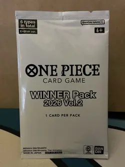 Winner Pack 2026 Vol. 2 - One Piece Promotion Cards (OP-PR) - Image 1