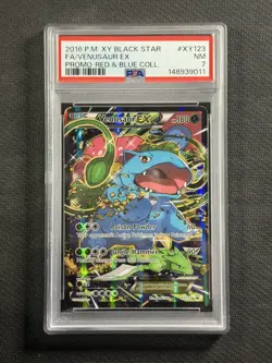 Pokemon Cards PSA 7 NM Venusaur Ex Red & Blue Collection XY Promo XY123 - Image 1