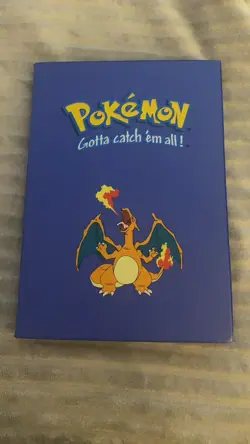 Pokemon Blue Charizard Album Binder for Pokemon TCG Trading Cards red album & 3 - Image 2