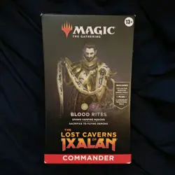 Blood Rites Commander Deck The Lost Caverns of Ixalan MTG New in Box - Image 1