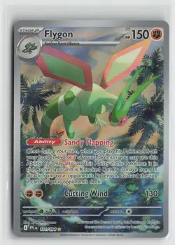 Flygon 101/094 Illustration Rare Phantasmal Flames Pokemon NM - Image 1