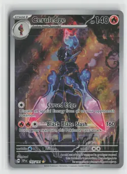 Ceruledge 197/191 Illustration Rare Surging Sparks Pokemon NM - Image 1