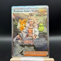 Pokemon TCG Professor Sada's Vitality Special Illustration Rare SV04: Paradox Ri - Image 1